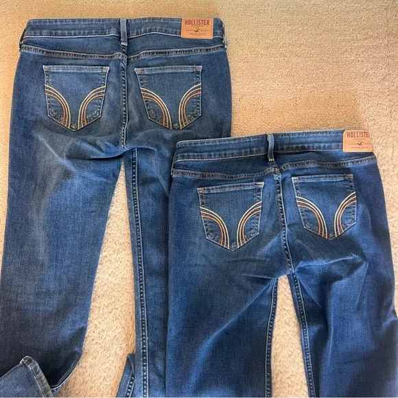 Hollister Mid-rise Bootcut Jeans - Set of 2 - Picture 3 of 3
